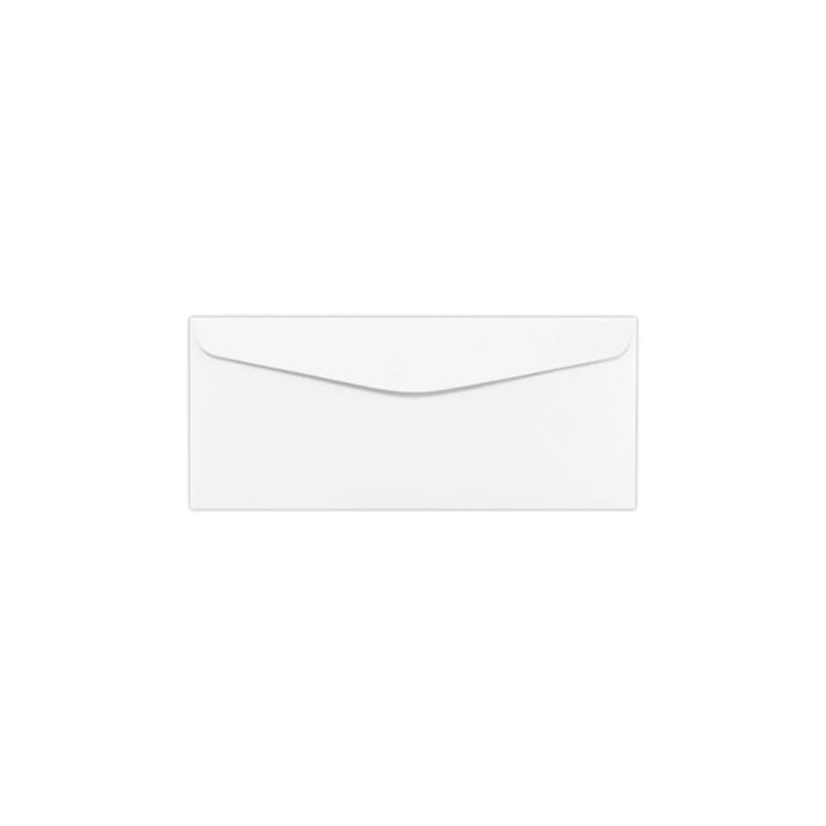 Reskid #9 Envelopes - 2500 Bulk Box - 3 7/8" x 8 7/8" Small Return Envelopes - Blank Windowless White Envelopes